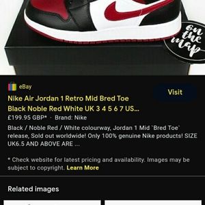 Kids Nike Air Jordan 1 Retro